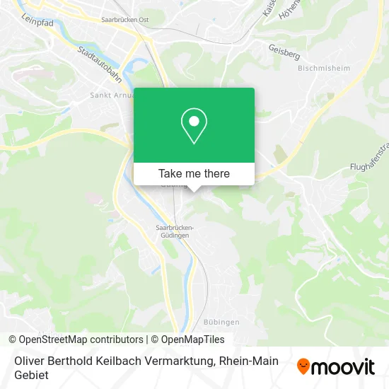 Карта Oliver Berthold Keilbach Vermarktung