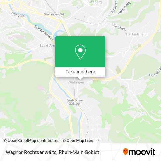 Карта Wagner Rechtsanwälte