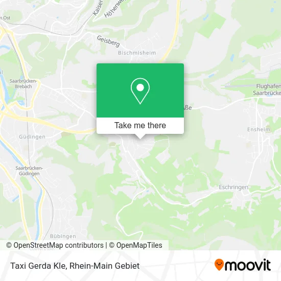 Карта Taxi Gerda Kle