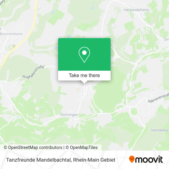 Карта Tanzfreunde Mandelbachtal