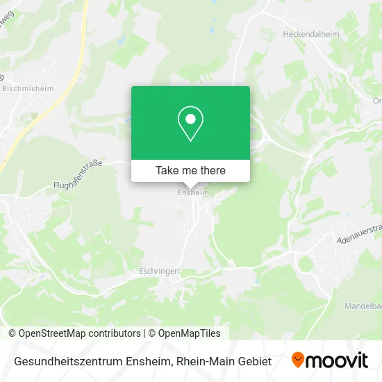 Карта Gesundheitszentrum Ensheim