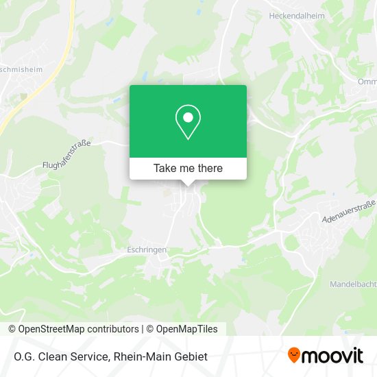 Карта O.G. Clean Service