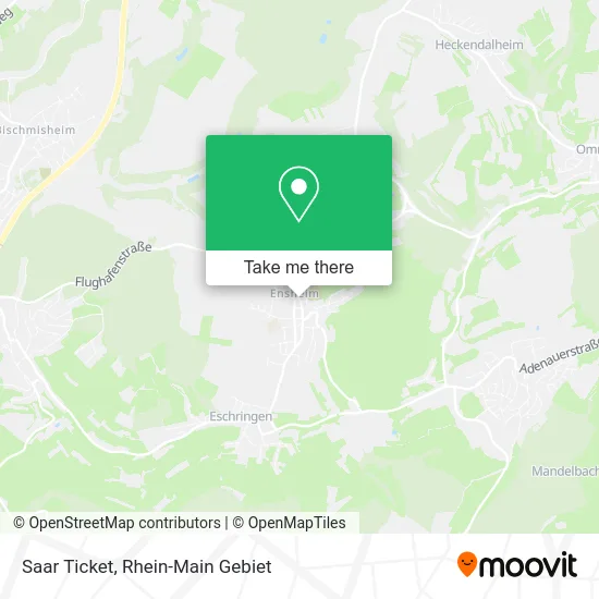 Карта Saar Ticket