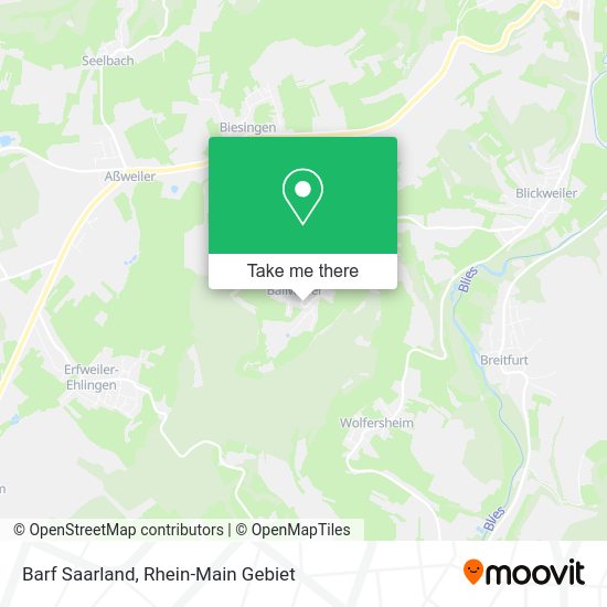 Карта Barf Saarland