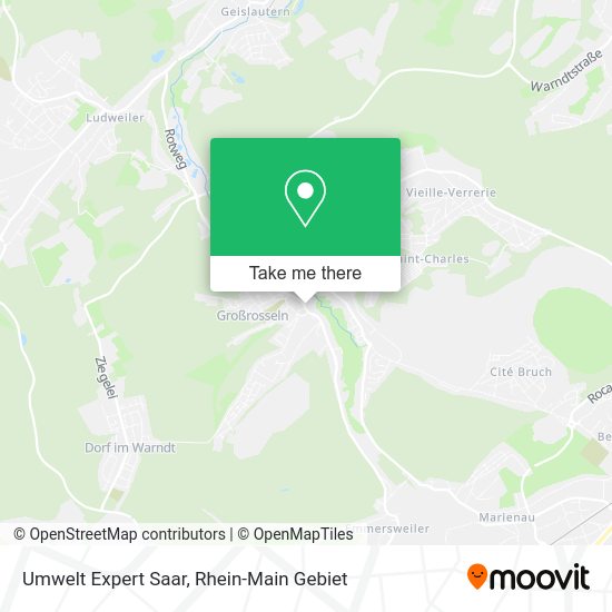 Карта Umwelt Expert Saar