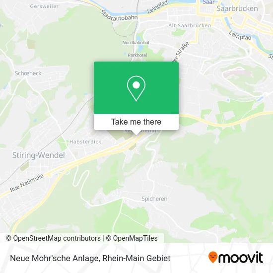 Карта Neue Mohr'sche Anlage