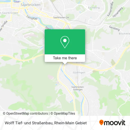 Карта Wolff Tief- und Straßenbau