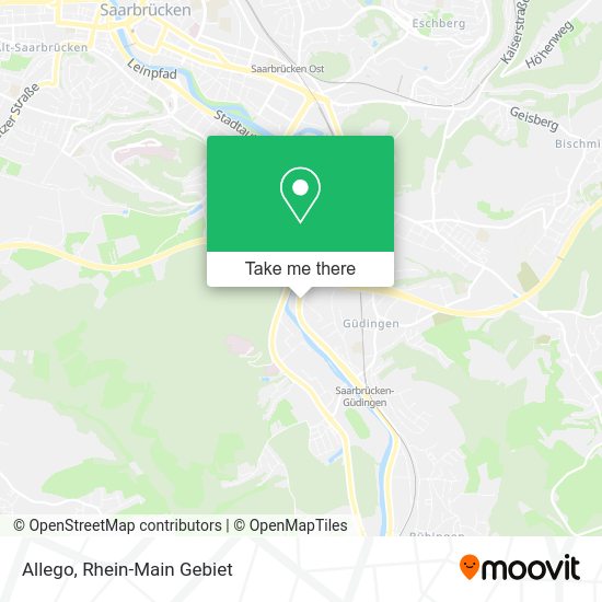 Карта Allego
