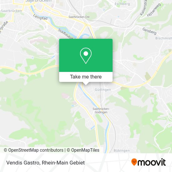 Карта Vendis Gastro