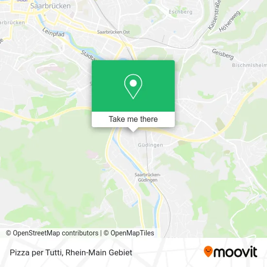 Карта Pizza per Tutti