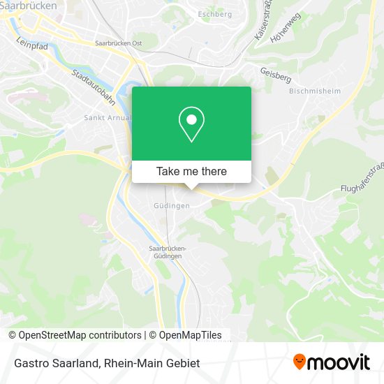 Карта Gastro Saarland
