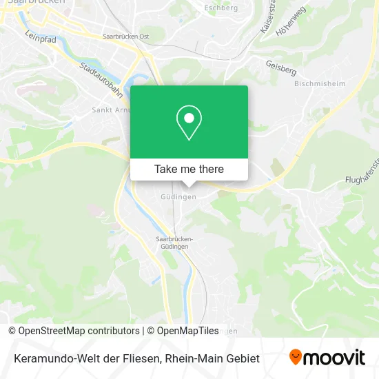 Карта Keramundo-Welt der Fliesen