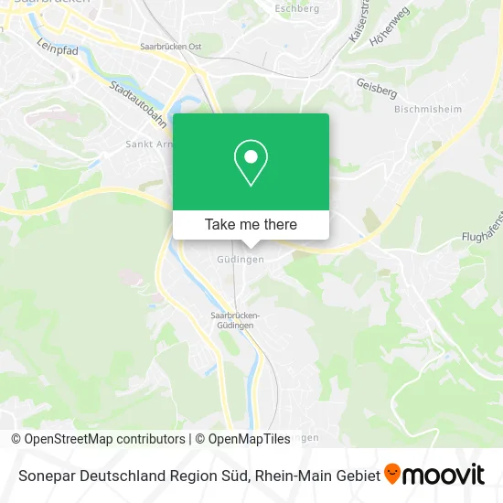 Sonepar Deutschland Region Süd map