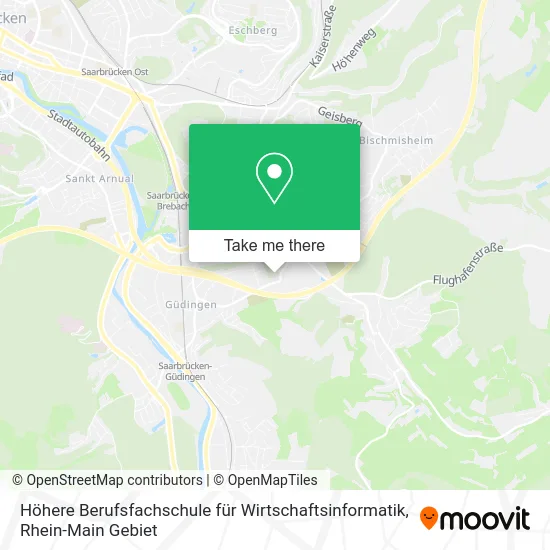 Карта Höhere Berufsfachschule für Wirtschaftsinformatik