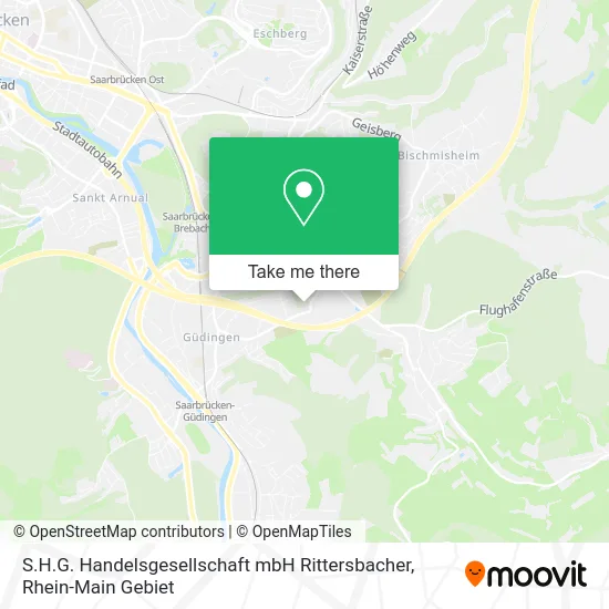 Карта S.H.G. Handelsgesellschaft mbH Rittersbacher