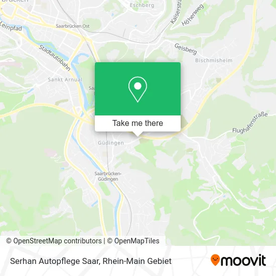 Карта Serhan Autopflege Saar