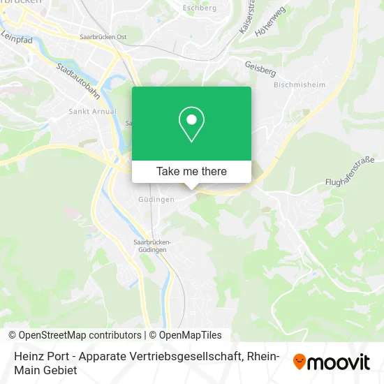 Карта Heinz Port - Apparate Vertriebsgesellschaft