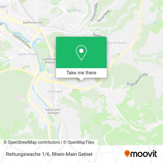 Карта Rettungswache 1/6