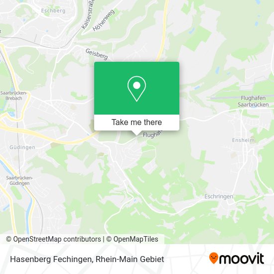 Карта Hasenberg Fechingen