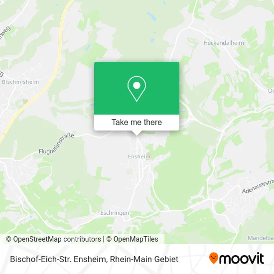 Карта Bischof-Eich-Str. Ensheim