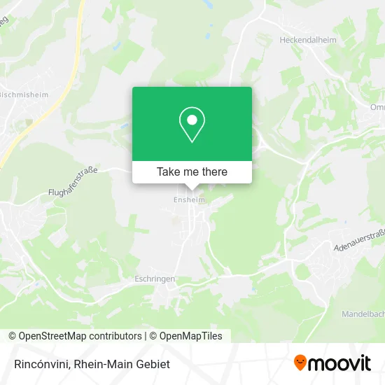 Карта Rincónvini