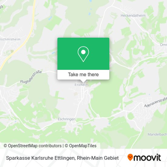 Карта Sparkasse Karlsruhe Ettlingen