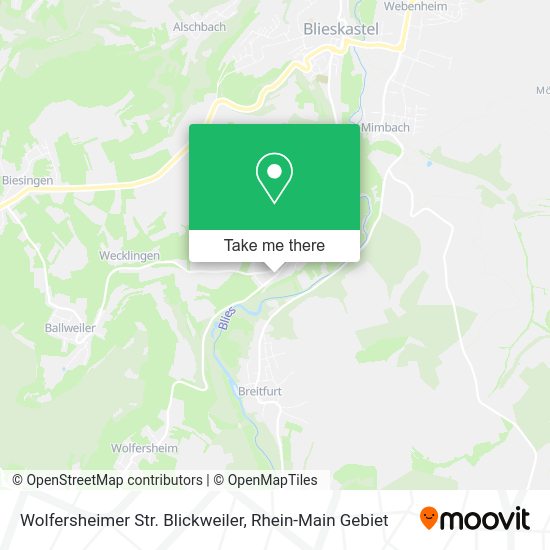 Карта Wolfersheimer Str. Blickweiler