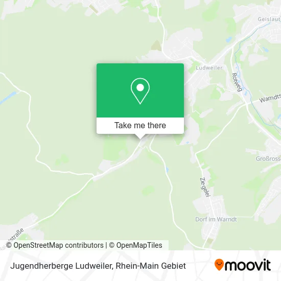 Карта Jugendherberge Ludweiler