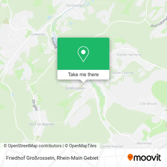 Карта Friedhof Großrosseln