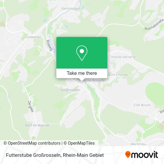 Карта Futterstube Großrosseln
