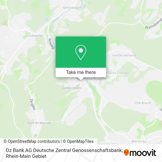 Карта Dz Bank AG Deutsche Zentral Genossenschaftsbank