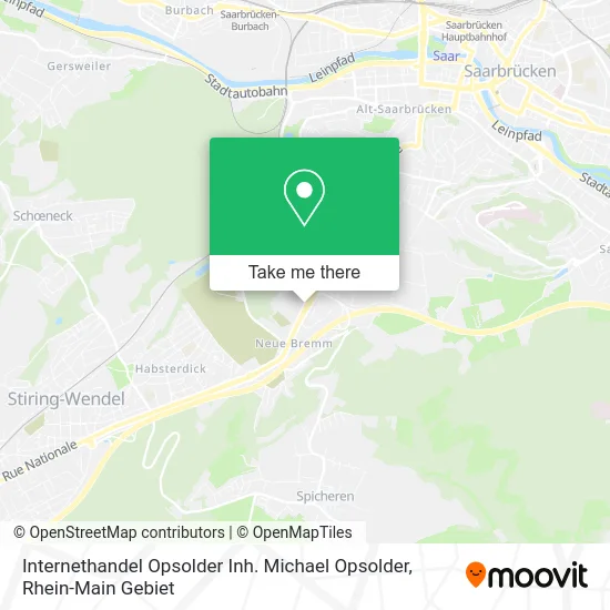 Карта Internethandel Opsolder Inh. Michael Opsolder