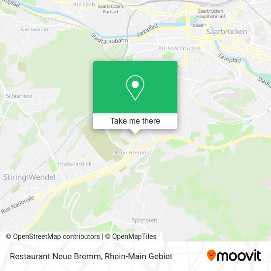 Карта Restaurant Neue Bremm