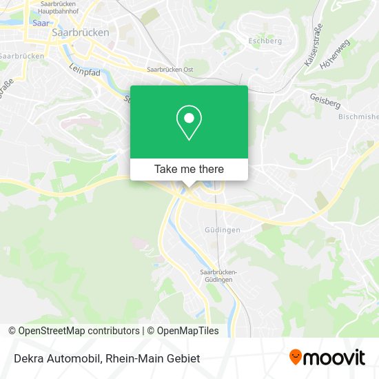 Карта Dekra Automobil