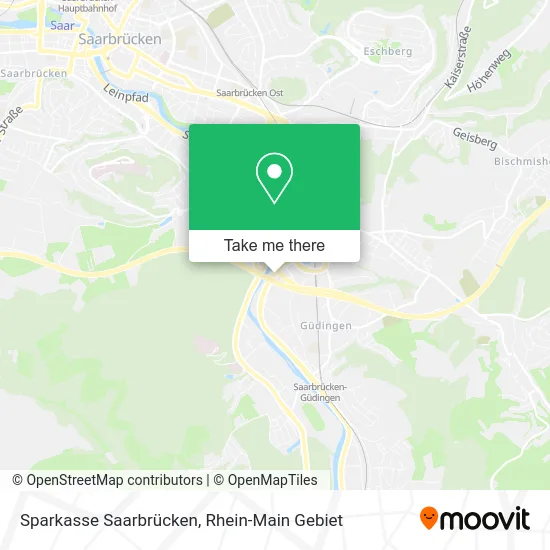 Карта Sparkasse Saarbrücken