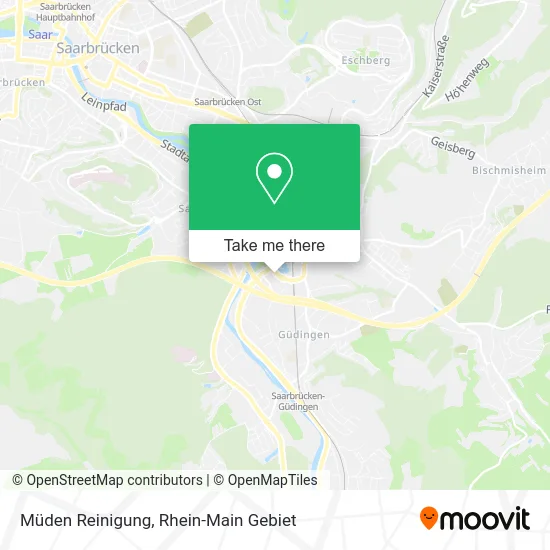 Карта Müden Reinigung