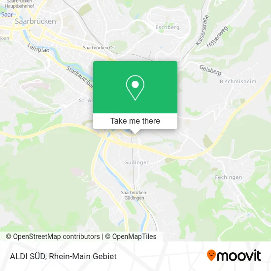 ALDI SÜD map
