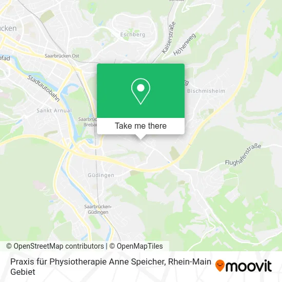 Карта Praxis für Physiotherapie Anne Speicher