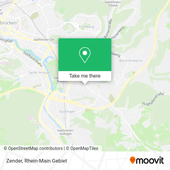 Карта Zender