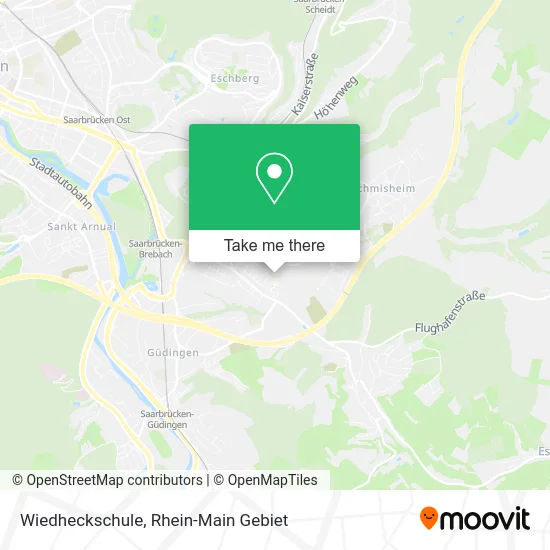 Карта Wiedheckschule