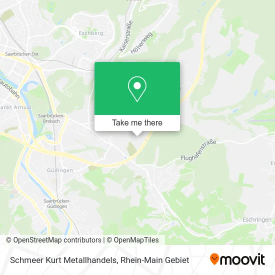 Карта Schmeer Kurt Metallhandels