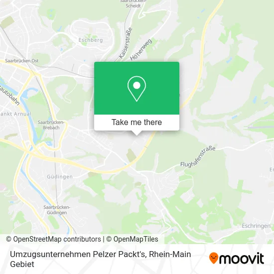 Карта Umzugsunternehmen Pelzer Packt's