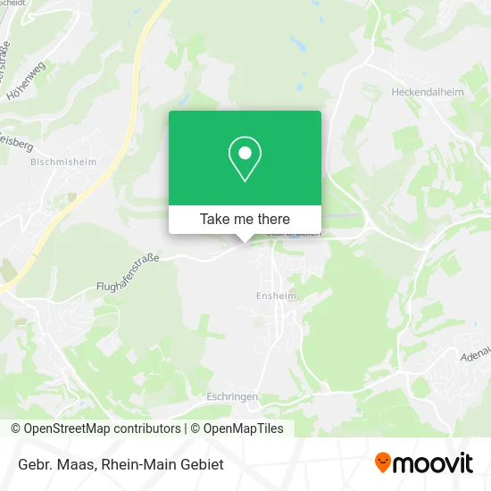 Карта Gebr. Maas