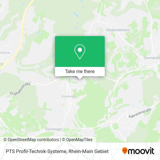 Карта PTS Profil-Technik-Systeme