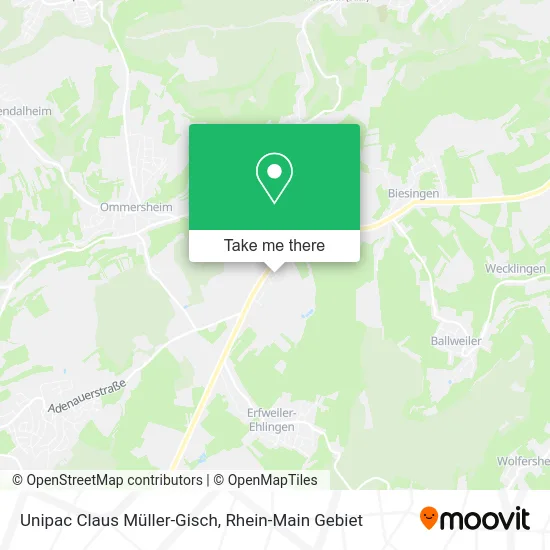 Карта Unipac Claus Müller-Gisch