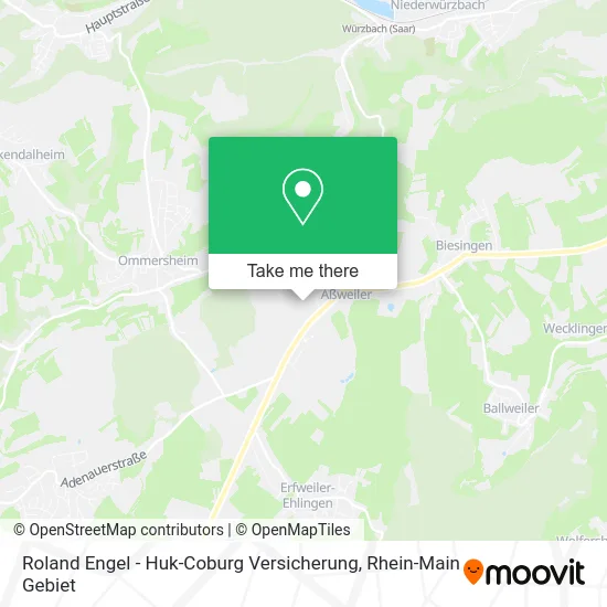 Карта Roland Engel - Huk-Coburg Versicherung