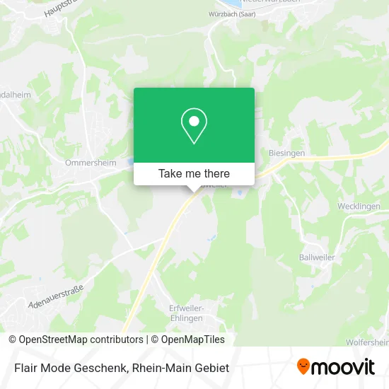 Карта Flair Mode Geschenk
