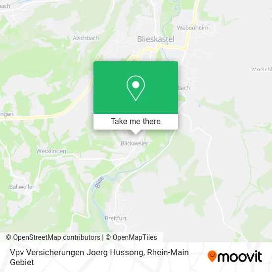 Карта Vpv Versicherungen Joerg Hussong