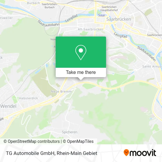 Карта TG Automobile GmbH