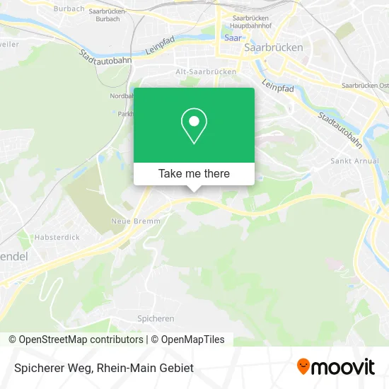 Карта Spicherer Weg